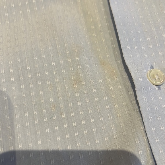 Hermes "H" Embroidered Dress Shirt - Picture 5 of 6